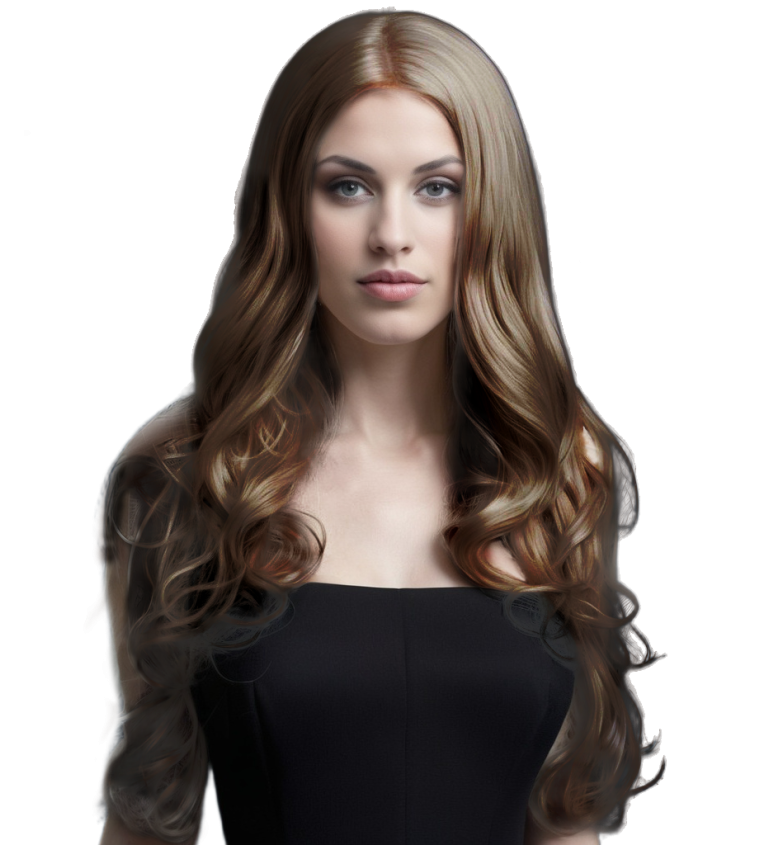 Paruka Natali, Hnědá