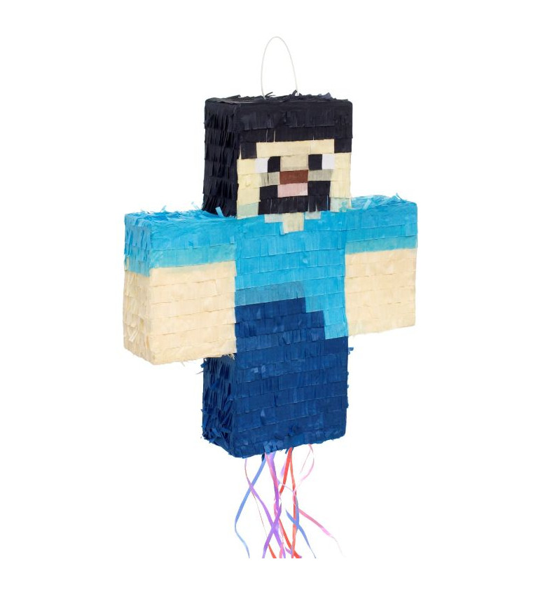 Piňata - pixelový panáček