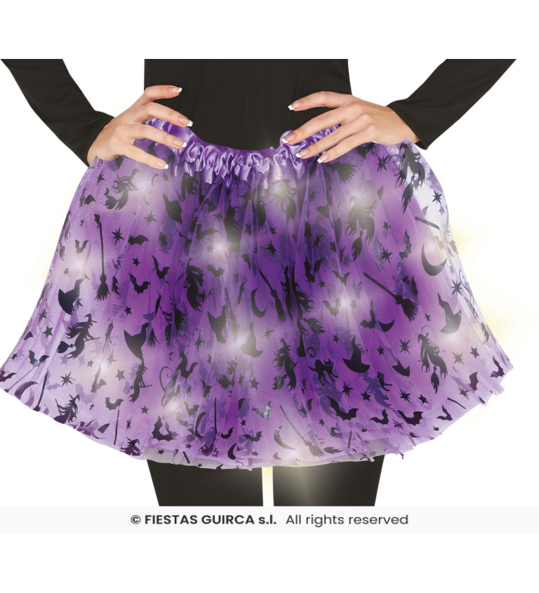 Tutu sukně čarodějnická se světýlky