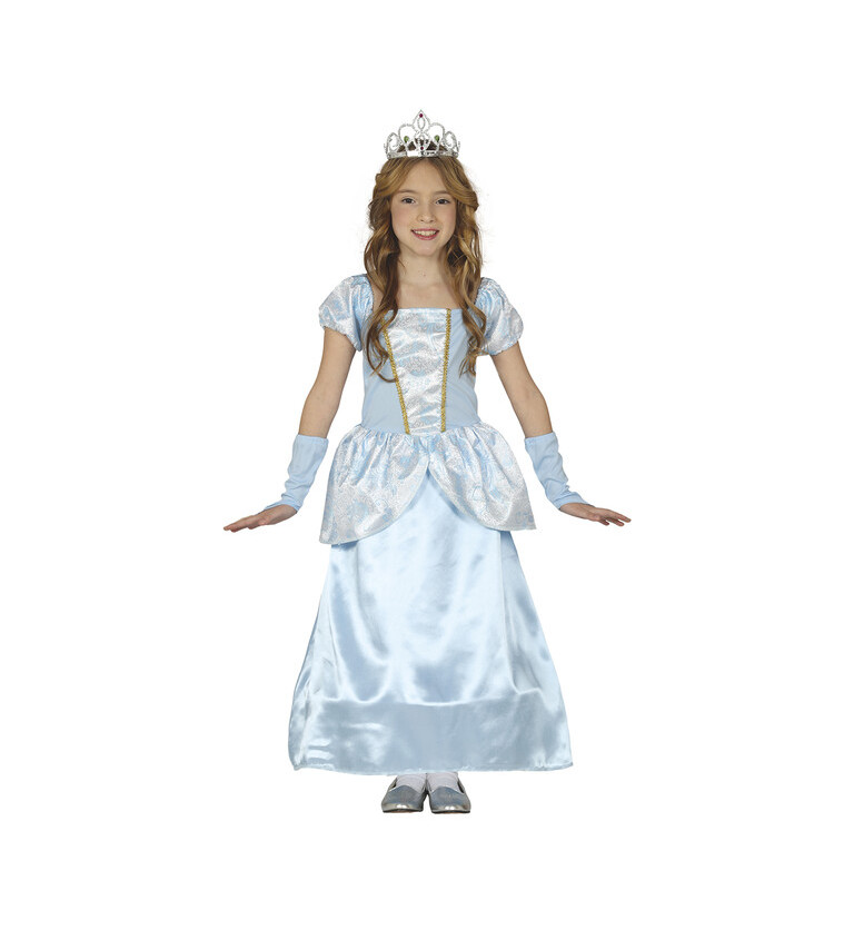 Dětský kostým Modrá princezna