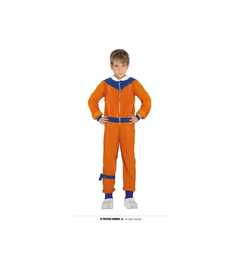 Dětský kostým oranžový ninja