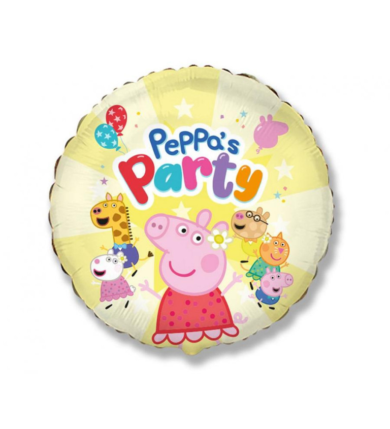 Fóliový balónek - Peppa Pig párty
